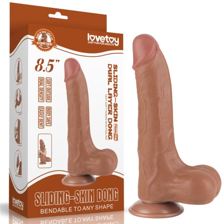 8.5'' Sliding Dual - Letapasztható Dildó