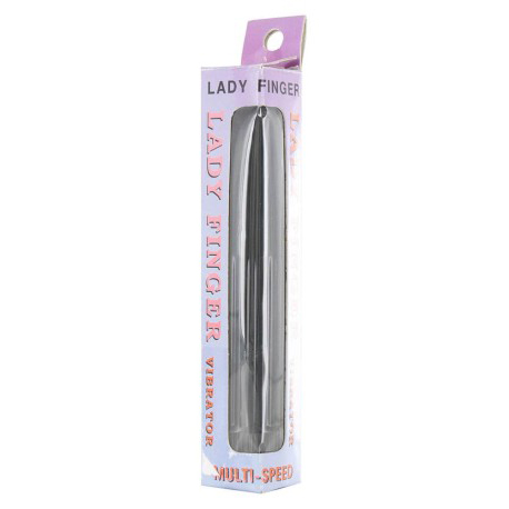 Ladyfinger Vibrator Black - Vibrátor